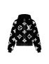 [LOUIS VUITTON] LV Night Monogram Mink Hoodie 1A9LBX