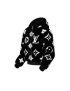 [LOUIS VUITTON] LV Night Monogram Mink Hoodie 1A9LBX