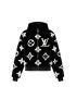 [LOUIS VUITTON] LV Night Monogram Mink Hoodie 1A9LBX