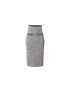 [LOUIS VUITTON] Rhinestone Trim Tweed Effect Knit Skirt 1A9XY5