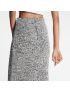 [LOUIS VUITTON] Rhinestone Trim Tweed Effect Knit Skirt 1A9XY5