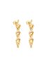 [LOUIS VUITTON] LV Volt Curb Chain Earrings, Yellow Gold Q96971
