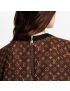 [LOUIS VUITTON] Monogram Silk Sweater Dress 1A96CN