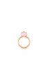 [LOUIS VUITTON] B Blossom Ring, Pink Gold, White Gold, Pink Opal And Diamond Paved Q9M00A
