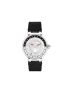 [LOUIS VUITTON] Tambour Moon Dual Time Black   White Watch QBB129