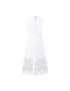 [LOUIS VUITTON] Broderie Anglaise Midi Dress 1A9XJ5