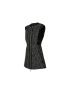 [LOUIS VUITTON] Leather Accent Lurex Tweed A Line Dress 1A9XK9