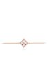 [LOUIS VUITTON] colour Blossom star bracelet, pink gold and white mother of pearl Q95466