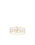 [LOUIS VUITTON] Idylle Blossom Twist Bracelet, White Gold Q95536