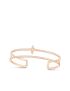 [LOUIS VUITTON] Idylle Blossom Two Row Bracelet, Pink Gold and Diamonds Q95813