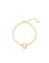 [LOUIS VUITTON] Empreinte Chain Bracelet, Yellow Gold Q95619