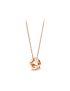 [LOUIS VUITTON] Empreinte Pendant, Pink Gold Q93673