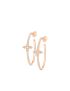 [LOUIS VUITTON] Idylle Blossom Hoops, Pink Gold and Diamonds Q96839