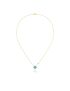 [LOUIS VUITTON] colour Blossom BB Star Pendant, Yellow gold, Turquoise and diamond Q93618