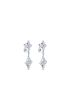 [LOUIS VUITTON] Colour Blossom Long Earrings, White Gold And Diamonds Q96501