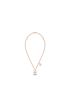 [LOUIS VUITTON] B Blossom Necklace, Pink Gold, White Gold, Pink Opal, White Mother Of Pearl And Diamonds Q94465