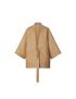 [LOUIS VUITTON] Mahina Monogram Shearling Kimono Jacket 1A9M9L