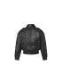 [LOUIS VUITTON] Embossed Monogram Leather Jacket 1A9MZ0