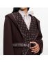 [LOUIS VUITTON] Belted Hooded Wrap Coat 1A90U3