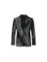 [LOUIS VUITTON] Tie Dye Embroidered Evening Jacket 1A8X30