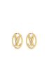 [LOUIS VUITTON] Louise Hoop Earrings M64288