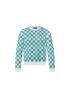 [LOUIS VUITTON] Damier Printed Crewneck 1A99VC