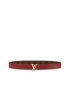 [LOUIS VUITTON] LV Initials 30MM Reversible Belt M0362W