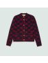 [GUCCI] GG wool boucle jacquard cardigan 713300XKCNA4668