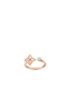[LOUIS VUITTON] Colour Blossom Mini Star Ring, Pink Gold, Pink Mother Of Pearl And Diamond Q9N07D