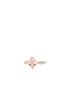 [LOUIS VUITTON] Colour Blossom Mini Star Ring, Pink Gold, Pink Mother Of Pearl And Diamond Q9N07D