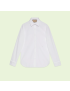 [GUCCI] Cotton poplin shirt with Double G 699553ZAJOL9000