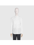 [GUCCI] Sea Island cotton plastron shirt 630427Z38549000