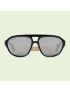 [GUCCI] Oval frame sunglasses 707467J16911081