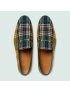 [GUCCI] Mens  Jordaan tartan tweed loafer 430088FAATX8550