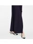 [LOUIS VUITTON] Snap Front Wool Crepe Skirt 1A9MNG