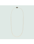 [GUCCI] Interlocking G glass pearl necklace 716620I96548496