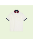 [GUCCI] Cotton piquet polo with Web collar 701735XJELJ9750
