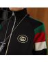 [GUCCI] Neoprene zip jacket with Web 698448XJEEP1152