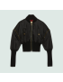 [GUCCI] Padded nylon bomber jacket 712876ZAK8M1043