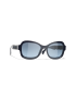 [CHANEL] Rectangle Sunglasses A71479X02123S6212