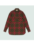 [GUCCI] GG tartan wool shirt 721464ZAKZI3010