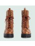 [GUCCI] Womens GG Matelasse lace up boot 718386DS8U02741