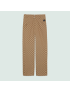 [GUCCI] GG cotton canvas trouser 717541Z8A7R2184