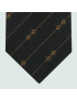 [GUCCI] Horsebit striped wool jacquard tie 7210004EAAI1179