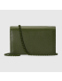 [GUCCI] GG Marmont leather mini chain bag 49798517WFF3352