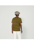 [GUCCI] HA HA HA striped T shirt 721418XJE3Z4808