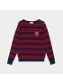 [GUCCI] HA HA HA striped wool jumper 721802XKCS64913