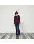 [GUCCI] HA HA HA striped wool jumper 721802XKCS64913