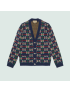 [GUCCI] GG check knit wool cardigan 716334XKCOZ4804