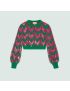[GUCCI] Chevron wool and sequin sweater 713233XKCMS3297